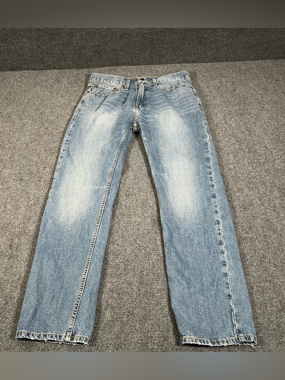 Vintage Levis 505 Jeans Men’s 32x30 Denim Straight Leg Light Wash Cowboy Work